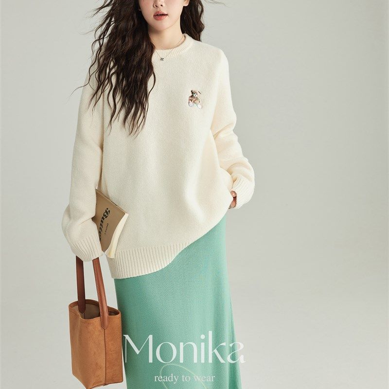 速发糯尺码装202温2软大长袖圆领毛衣20柔新款针织中长版上衣,女装/女士精品,大码内搭,淘宝优惠券,粉丝福利购,淘宝优惠卷