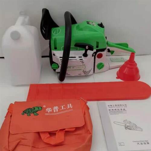 现货柳叶刀60h加深缸油锯,汽油链条伐木锯砍树机,华普出品柳叶刀