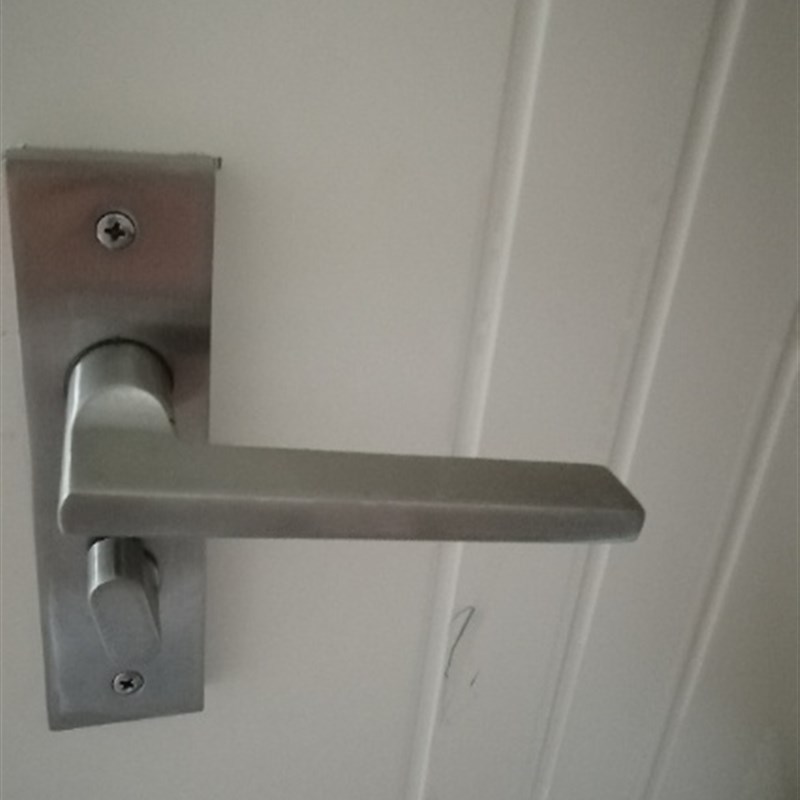 速发04不锈钢分体办锁室内卧室房门锁简约门公式欧室木门85锁具把