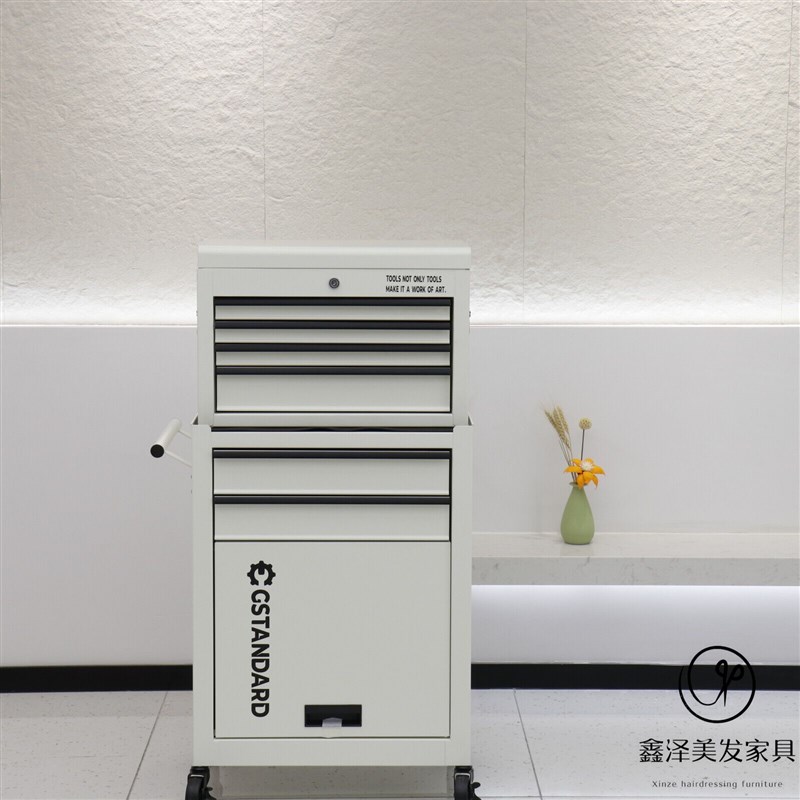 现货速发理发店烫染推车多层置物架多功能美发店工具车发廊院杠车