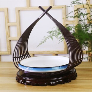 速发异意酒菜盘子水果篮点心篮子冷菜盘手提篮餐厅凉店创形个性餐