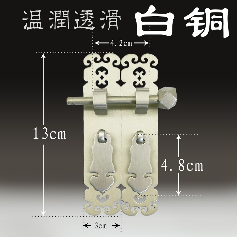 速发新中手纯白铜门条拉手 酒古古典直条拉式 橱柜仿柜电视柜门拉