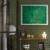 鲸落重生 饰 饰画卧室简约沙发背景墙高端装 艺术家版 画现代客厅装