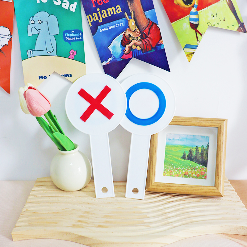 OX对错手举牌双面评委打分牌道具