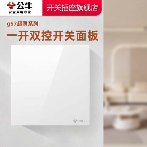 【官方旗舰店】一开双控开关