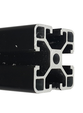 极速新040工业铝型材l4040铝合金型材4040黑色铝T型材 优质氧化黑