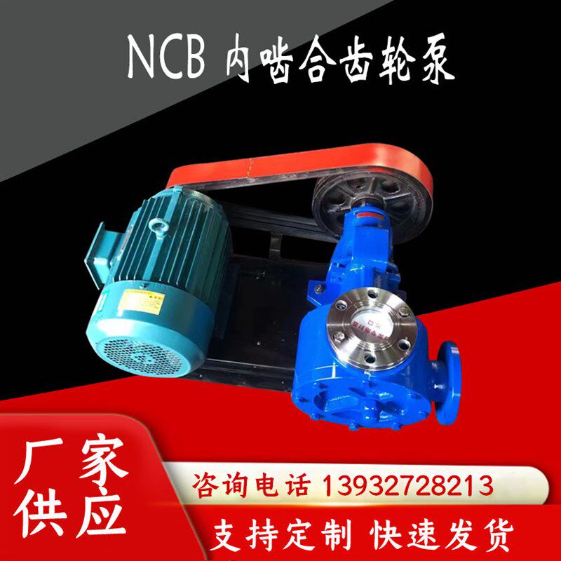 极速NCB内啮合齿轮泵 高粘v度泵 转子泵 砂磨机泵  内啮合转子泵