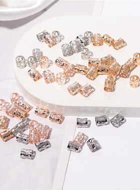 极速20/50 Buah Jepit Rambuut Spiral Kepang Afrika Hiphop unt