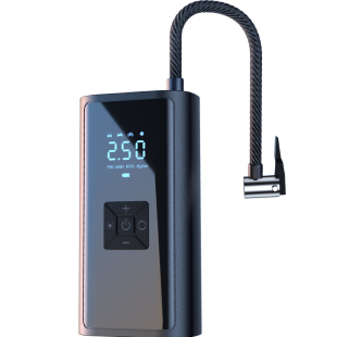 新品 汽车车用电动打气筒轿车轮胎压自动高 车载a无线充气泵便携式