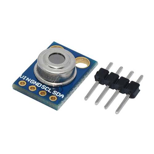 新品GY-906 MLX90614EySF BAA IR红外测温感测器模块温度采器