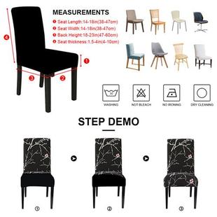 Chair 速发Spandex Dining Elastic Printing