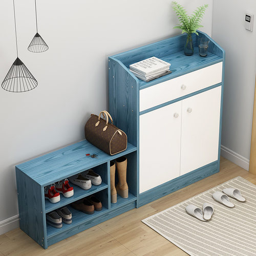 极速放门口鞋柜可坐换鞋凳1.5米长z120*30宽32cm高90厘米鞋架简约