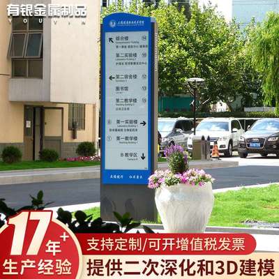 漂流景区指示牌户外不锈钢烤漆特色风格焊接指示牌售票处 引导牌