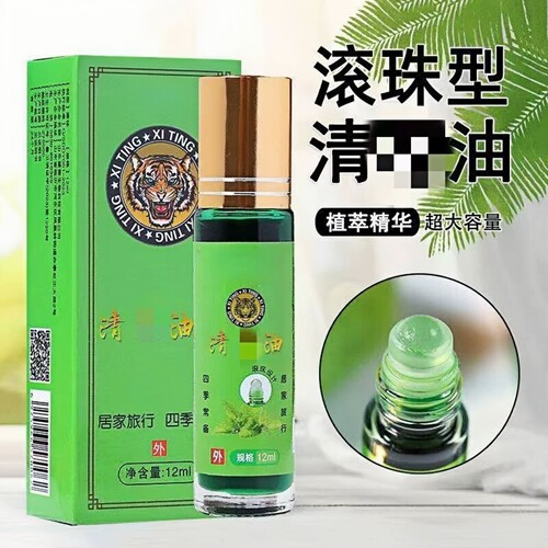 滚珠青凉薄荷油驱蚊提神防中暑