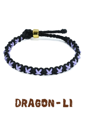 狸花猫饰品星星手绳小众设计潮流个性黑紫色手链女男情侣生日礼物