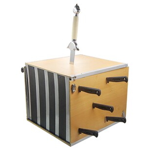 极速刺头箱折叠刺头箱舞台恐怖魔术道具J人头搬家人头消失吓人年