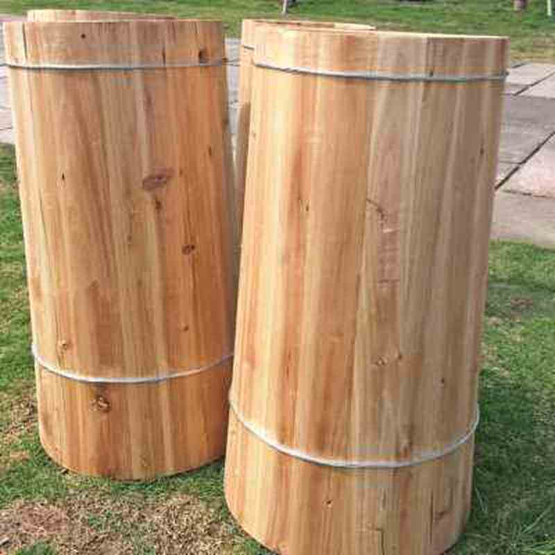 极速大号圆c蜂桶高60cm厚16土蜂箱原老杉木蜜蜂桶定做峰成品木桶.