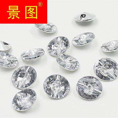 极速透明亚克力水晶钻扣软包钉扣雪地靴家纺外套大V衣沙发床头装