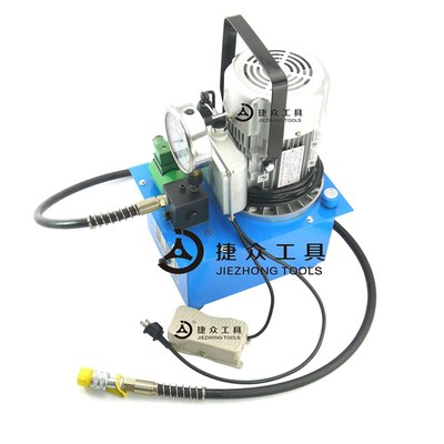 极速脚踏式超高压电动泵浦u 电磁阀液压泵站 电动油泵 小型油压机