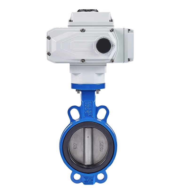 极速D971X-16P电动蝶阀调节介质耐高温耐酸性耐腐蚀碱V性盐类-20-