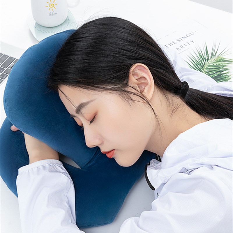 极速午睡枕趴睡枕办公室午睡枕头C办公椅头枕睡午觉午休枕抱枕午