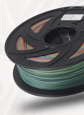 极速兰度 3d打印机耗材 PLA 1.75mm 彩L虹色 渐变色材料 3d打印笔