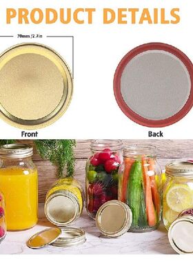 极速Mouthd Canning Lids,70mm Mason Jar Canning Lids,Reusable