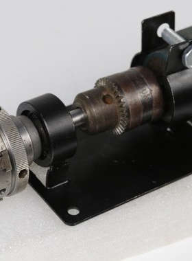 极速简易微型车床主轴木工50卡盘n65F主轴8O0支架电钻旋转数控佛