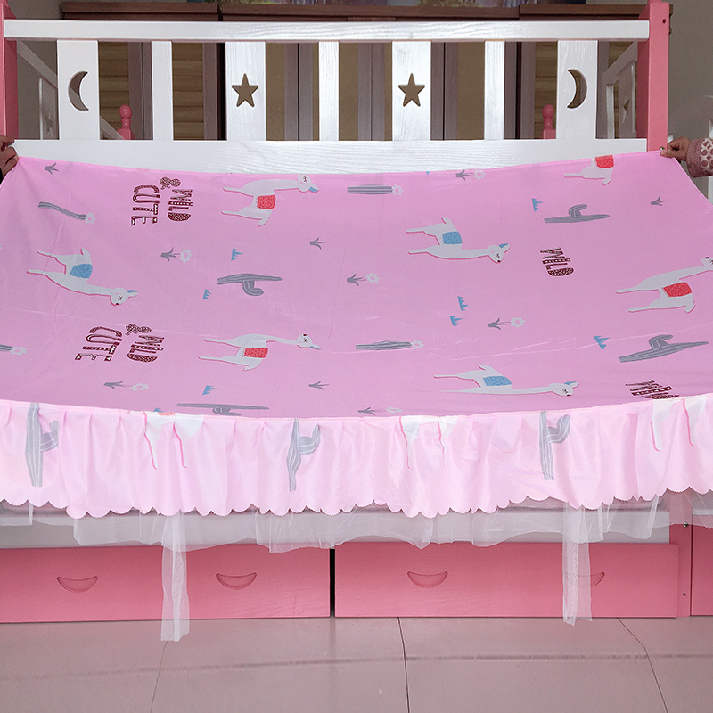 极速子母床防尘顶遮灰部上下铺档灰布1.2m1.5米1R.35家用高低床顶