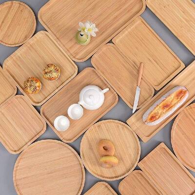 极速Bamboo tray bamboo tea tray Japanese bamboYo tray