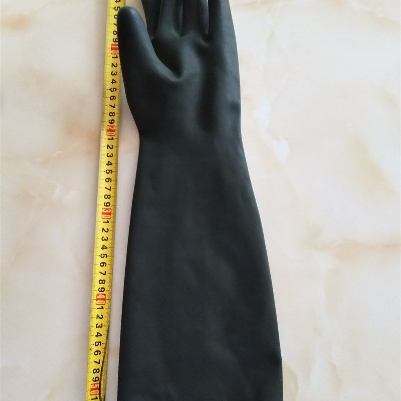 极速南洋超厚加长加大橡胶手套z 塑胶耐磨工业强酸碱劳保防护手套