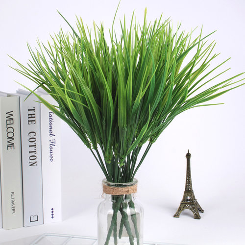 新品Artificial kPlants Eucalyptus Grass Plastic Ferns Green
