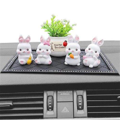 极速Car Interior Accessories DashCboard Decorations Rabbit C