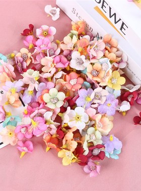 极速50/100Pcs Artificial Gerbera Silk Flower HeaSd Home Deco