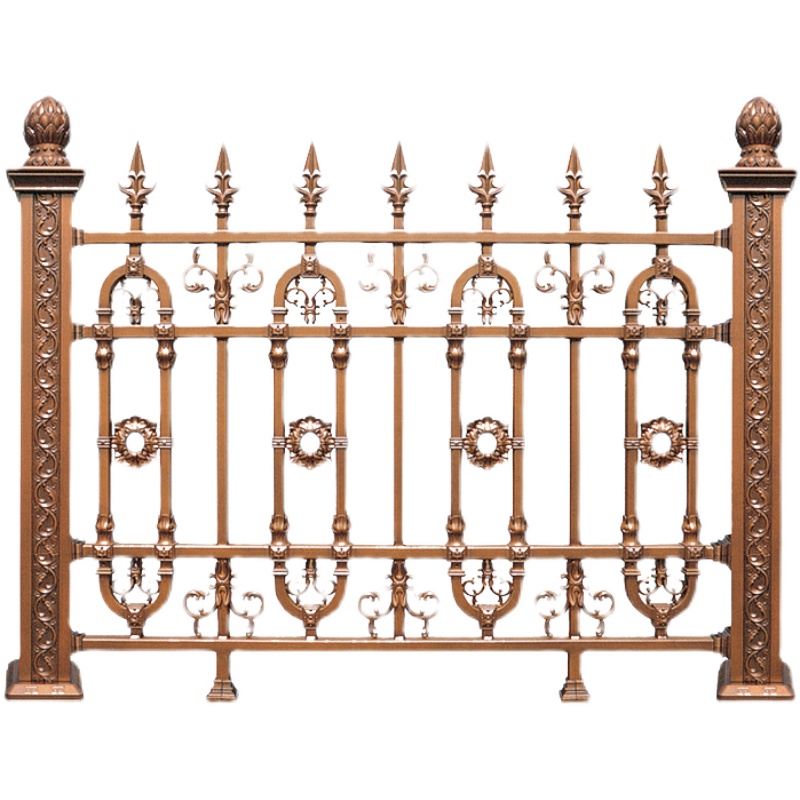 极速铝合金护栏栅栏围栏杆小区庭院农村铁艺别墅围墙Y铝艺阳台户