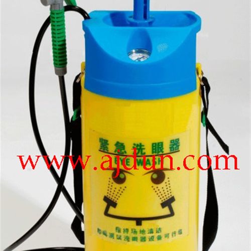 极速便携式气压式洗眼器 化工厂A洗眼器 聚乙烯洗眼器 化工洗眼器