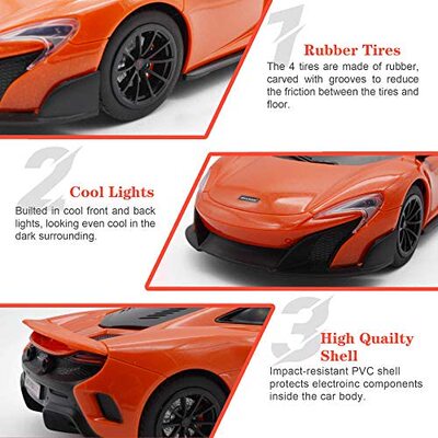 极速QUN XING 1:18 Remote Control Car McJlaren Officially Lic