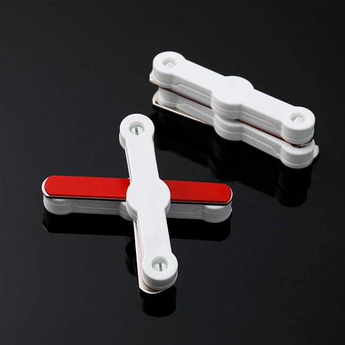 新品12Pcs Magnetic Strip Magnets Self-Adhesive Magnetic. Str