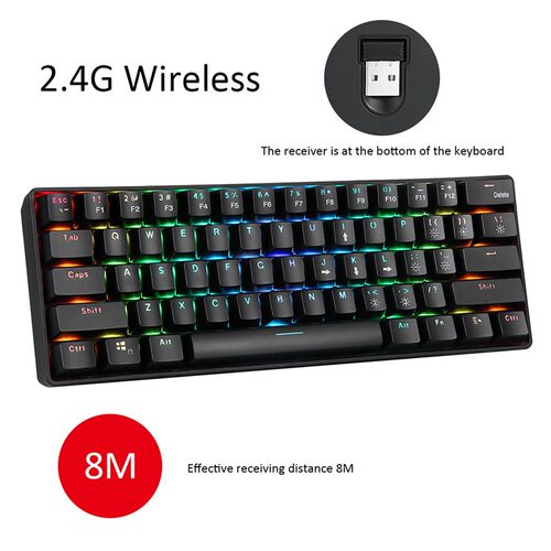极速New Wireless  Keyboard  Yk600 Mechanical Keyboard ZWirel
