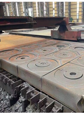 极速Q345A低合金Q345C钢板Q345D低温锰板Q345E数控激光Y下料切割Q