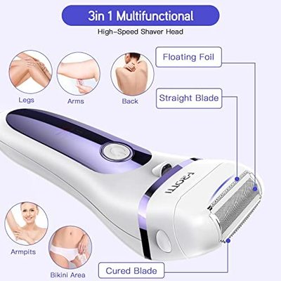 极速Electric Razor for Womewn  3 in 1 Hair Removal for Women