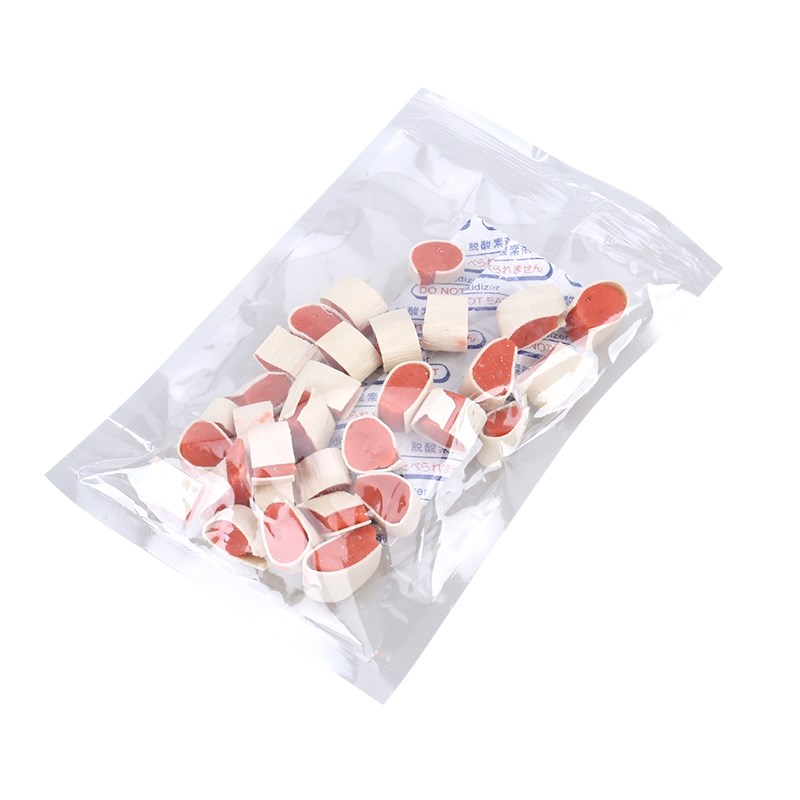 极速4包仓鼠熊宝宝粮食零食鸡肉寿B司卷仓鼠用品大包装100g约30粒