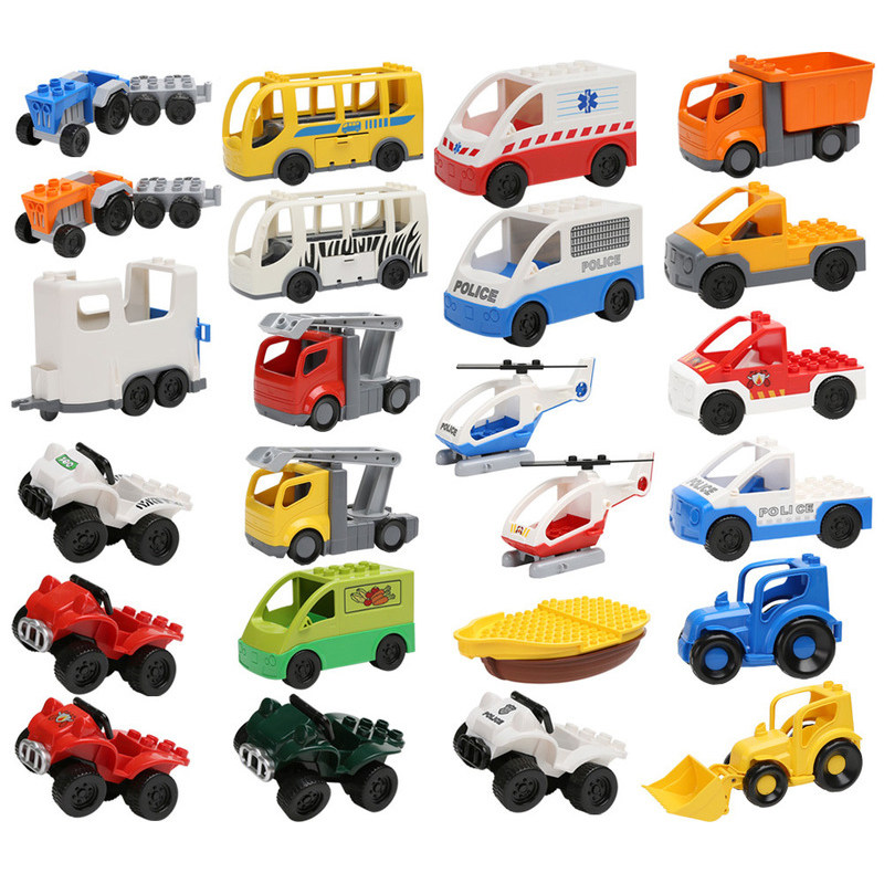 极速Large Particles Buislding Blocks Accessories DIY Vehicle
