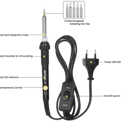 极速14in1 Soldejring Iron Kit 60W Temperature Welding Solder