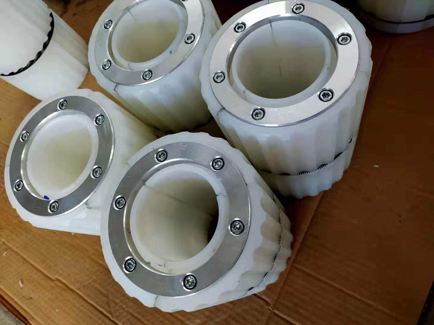 极速3寸变6寸气胀套气涨套w尼龙套气胀轴尼龙套气涨轴转接套分切