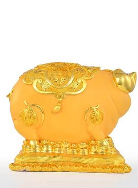 极速l招财c年储蓄存钱罐金猪水摆件客厅风家礼居装饰创意开业品猪