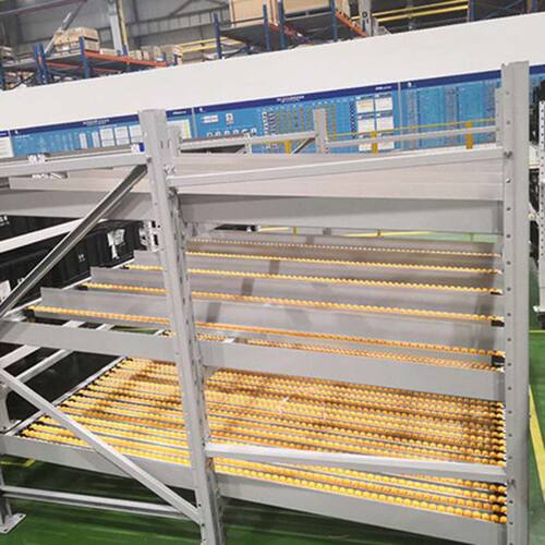 极速新品温州流水线货架滑轨滚轮式仓库分拣调节置物架 .Y生产线