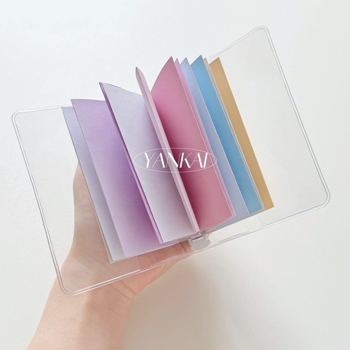 原创渐变五折页活页替芯