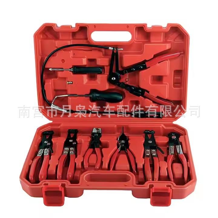 汽车水箱管卡钳防尘套卡箍钳管球笼束夹钳卡喉箍钳束夹卡扣钳工具