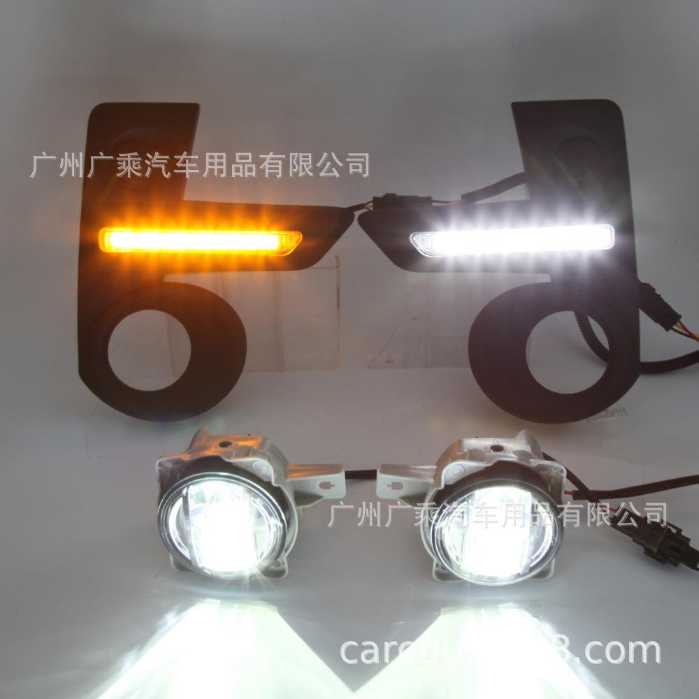 适用于2020款丰田RAIZE日行灯雾灯 raize大发日间行车灯卤数雾灯
